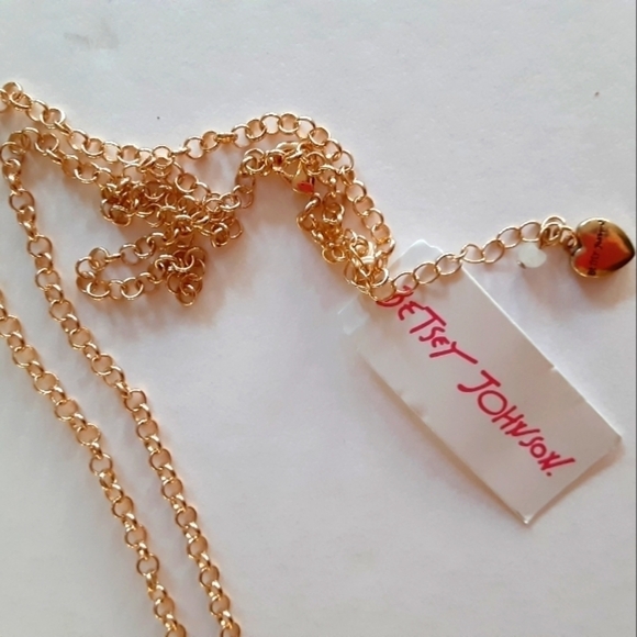 𝅺Betsey Johnson Back To Cool Backpack Locket Charm Necklace New - Picture 7 of 8